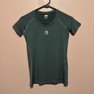 Women's Black Short Sleeve Tee